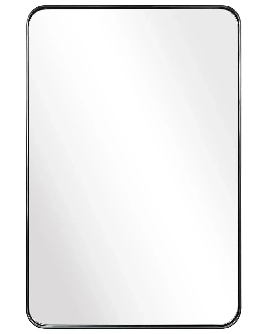 Ultra Rectangle Wall Mirror - Black, Stainless Steel
