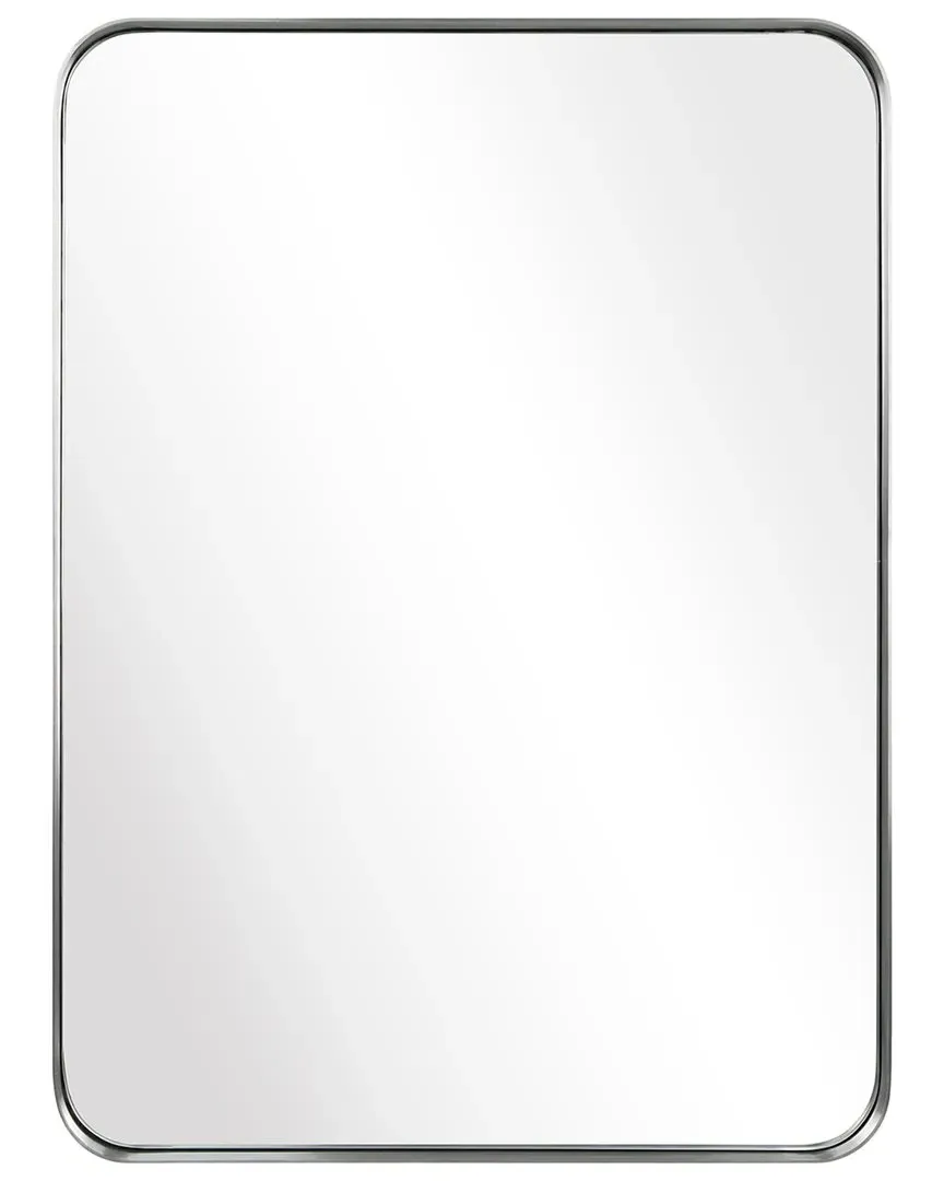 Ultra Rectangle Wall Mirror - Silver, Stainless Steel