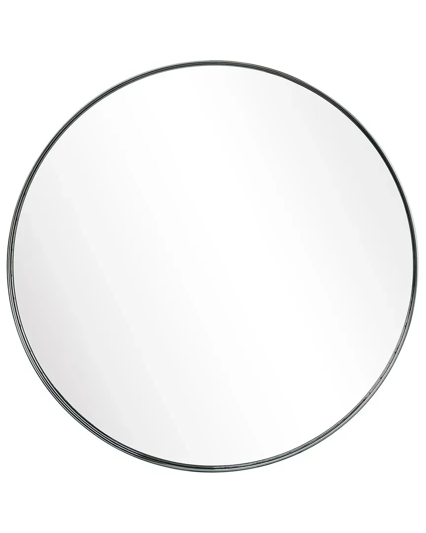 Ultra Round Wall Mirror - Polished Silver, Stainless Steel