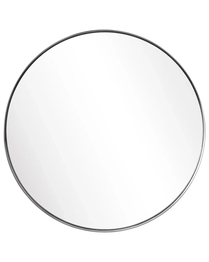 Ultra Round Wall Mirror - Silver, Stainless Steel