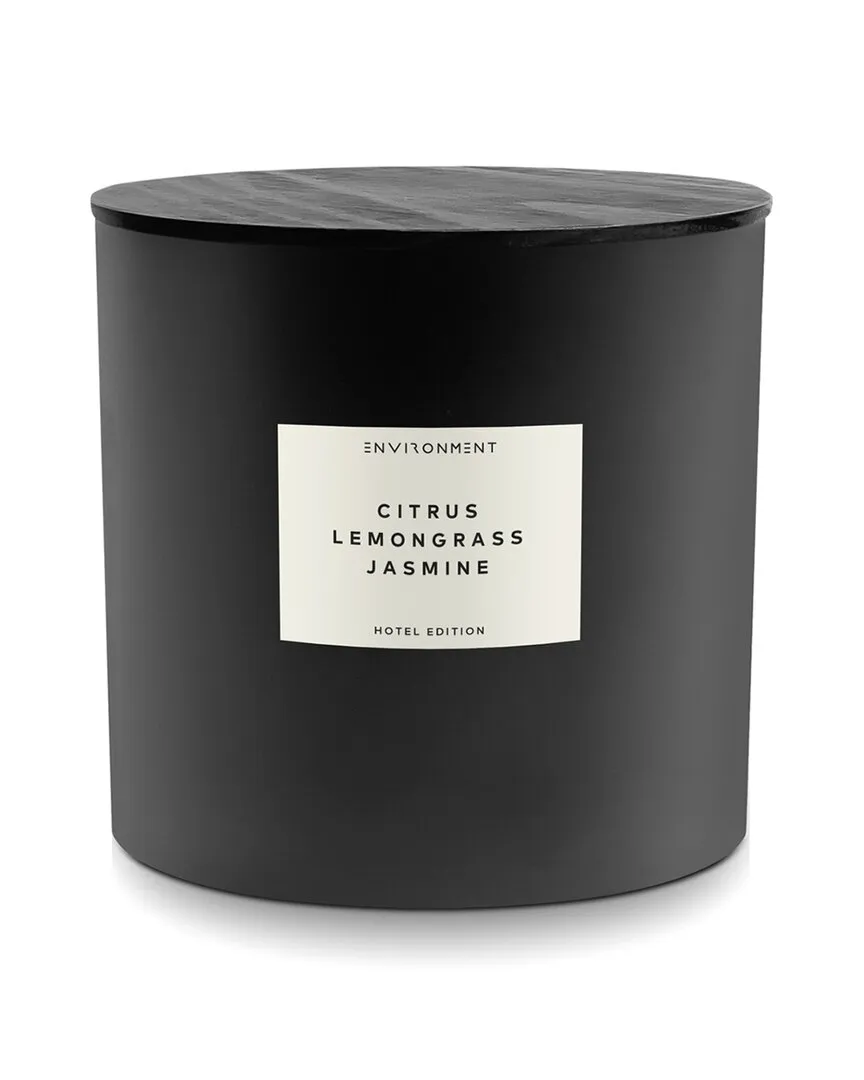 55Oz Candle W Hotel Inspired - Black, Coconut Wax