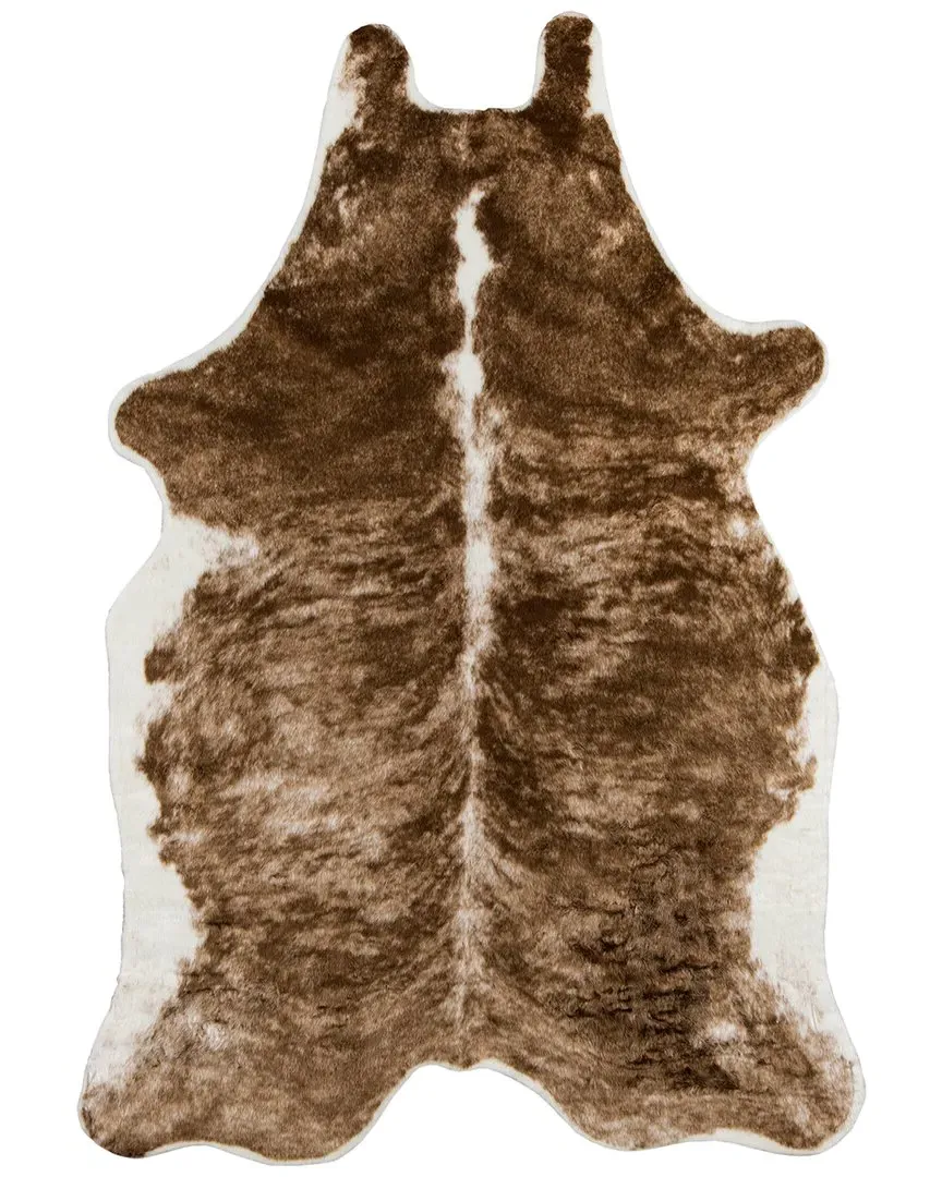 Acadia Animal Print Rug - Brown