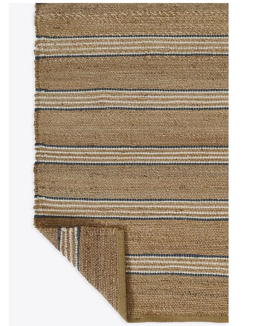 Chestnut Hand Woven Rug - Blue, Jute