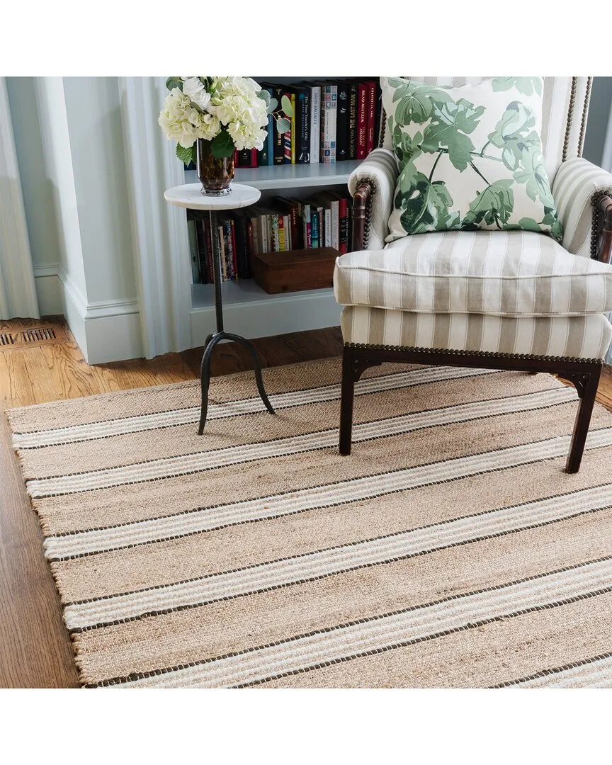 Chestnut Hand Woven Rug - Brown, Jute image