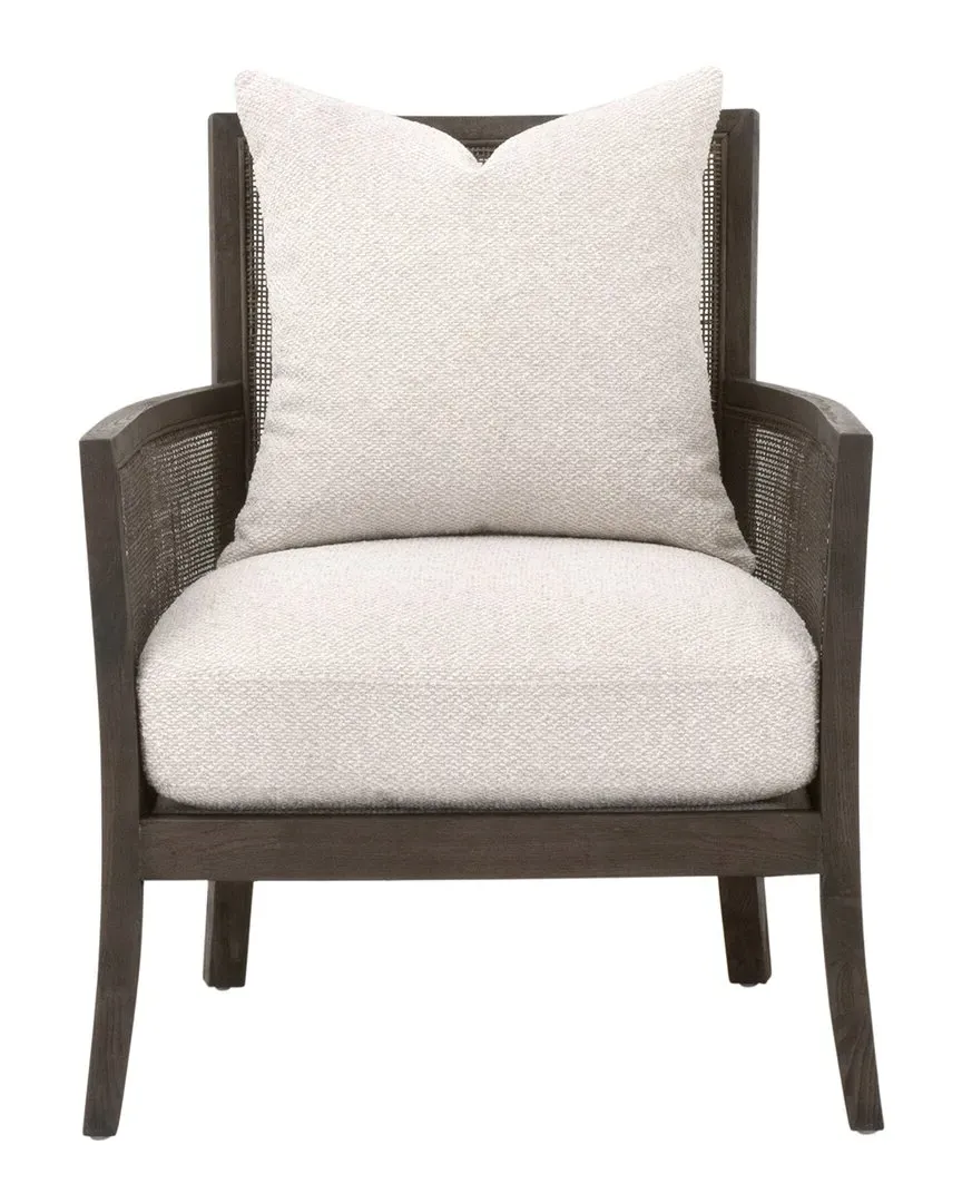 Caris Club Chair - Beige, Oak image