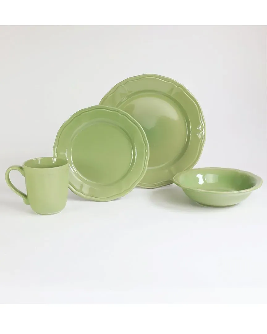 Siena 16pc Dinnerware Set - Multicolor, Earthenware