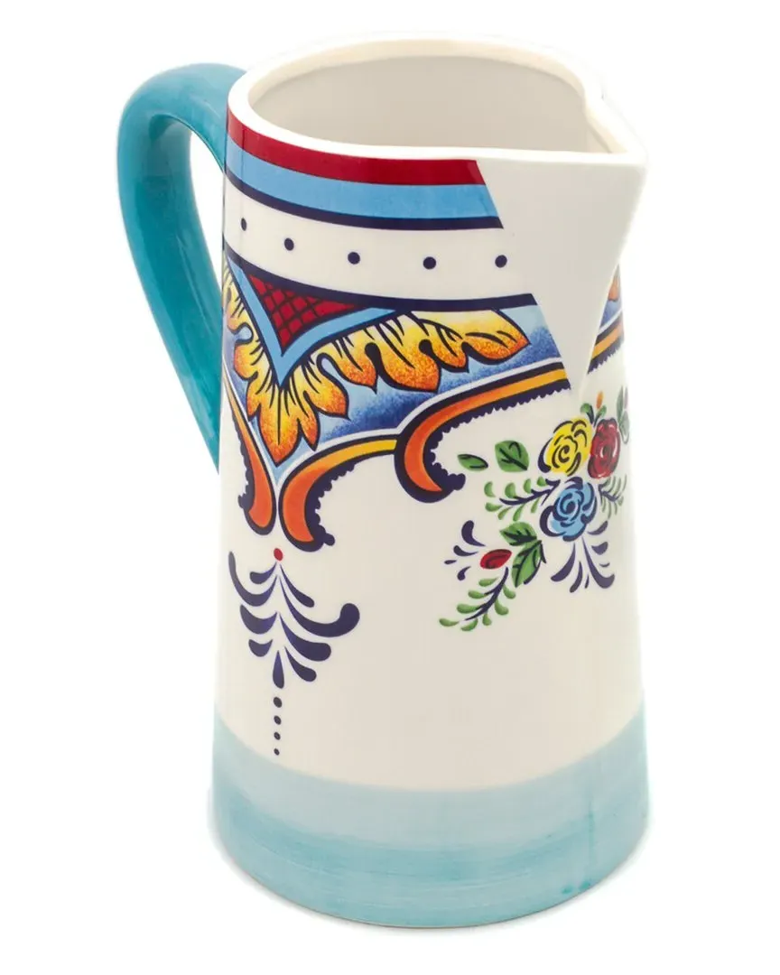 Zanzibar 2.5 Liter Pitcher - Multicolor, Stoneware image