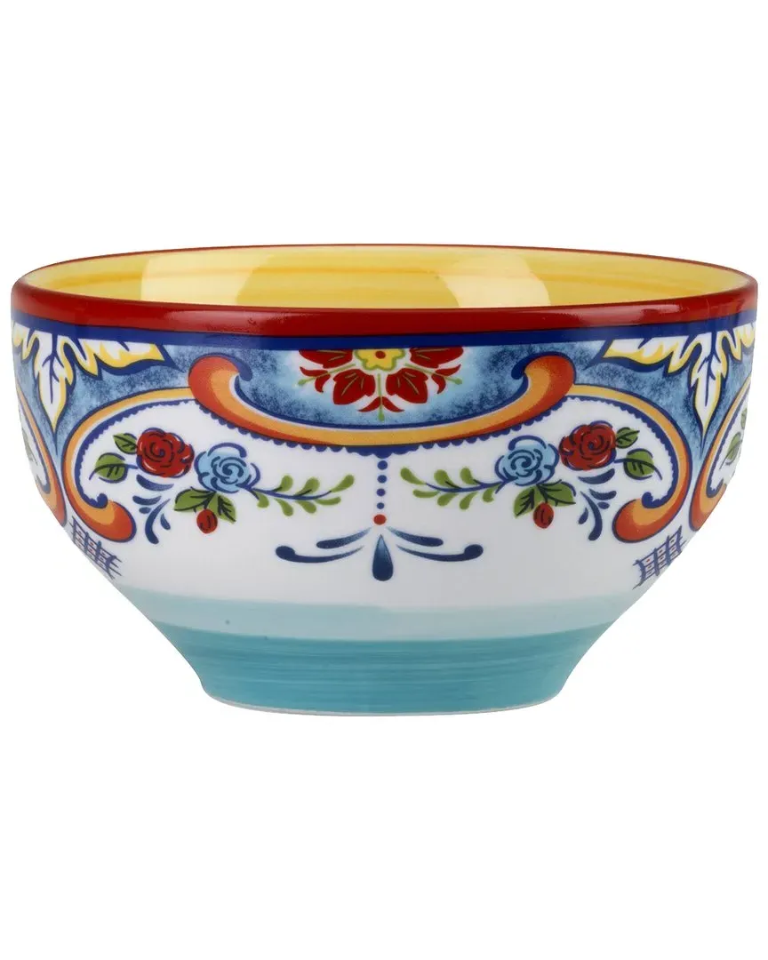 Zanzibar 3-Piece Mixing Bowl Set - Multicolor, Ceramic