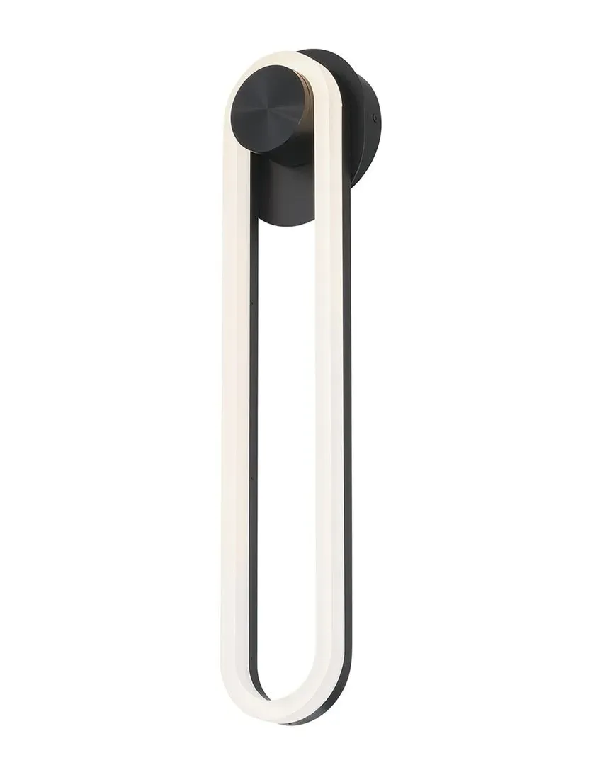 Eurofase Swing 24in Outdoor Light - Matte Black, Steel image