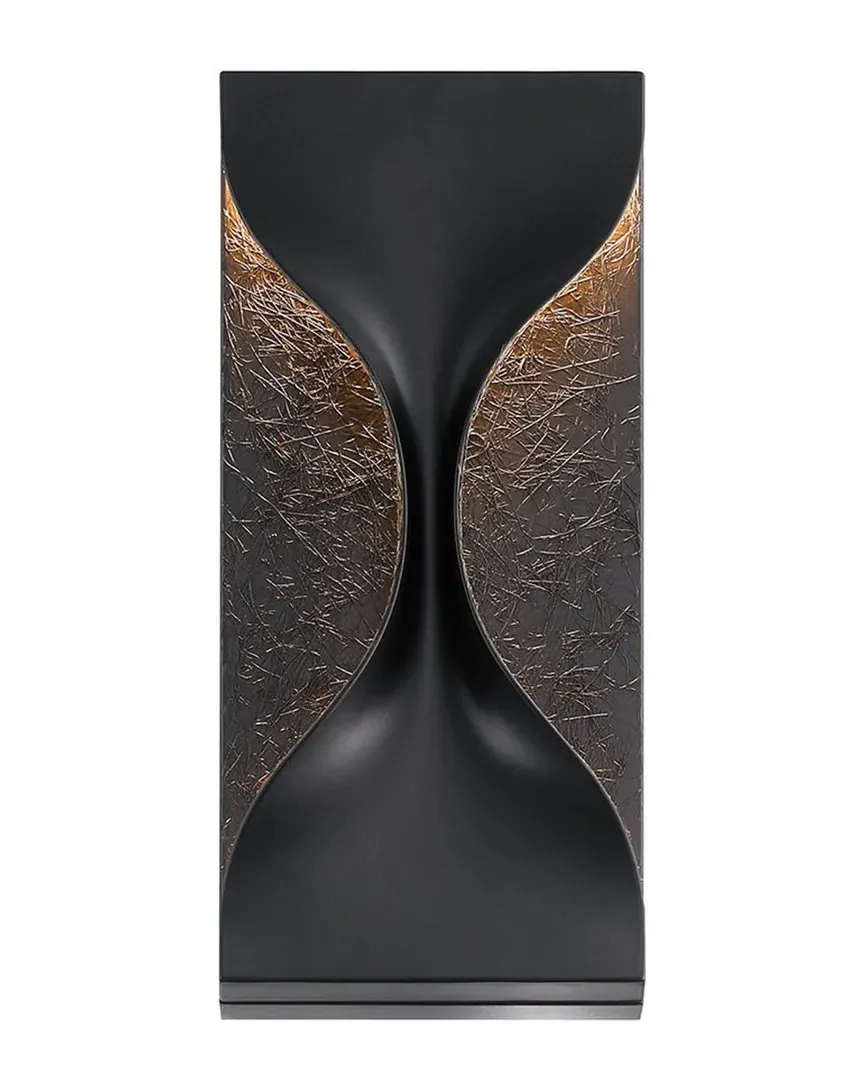 Shayla 14in Outdoor Light - Black, Aluminum image