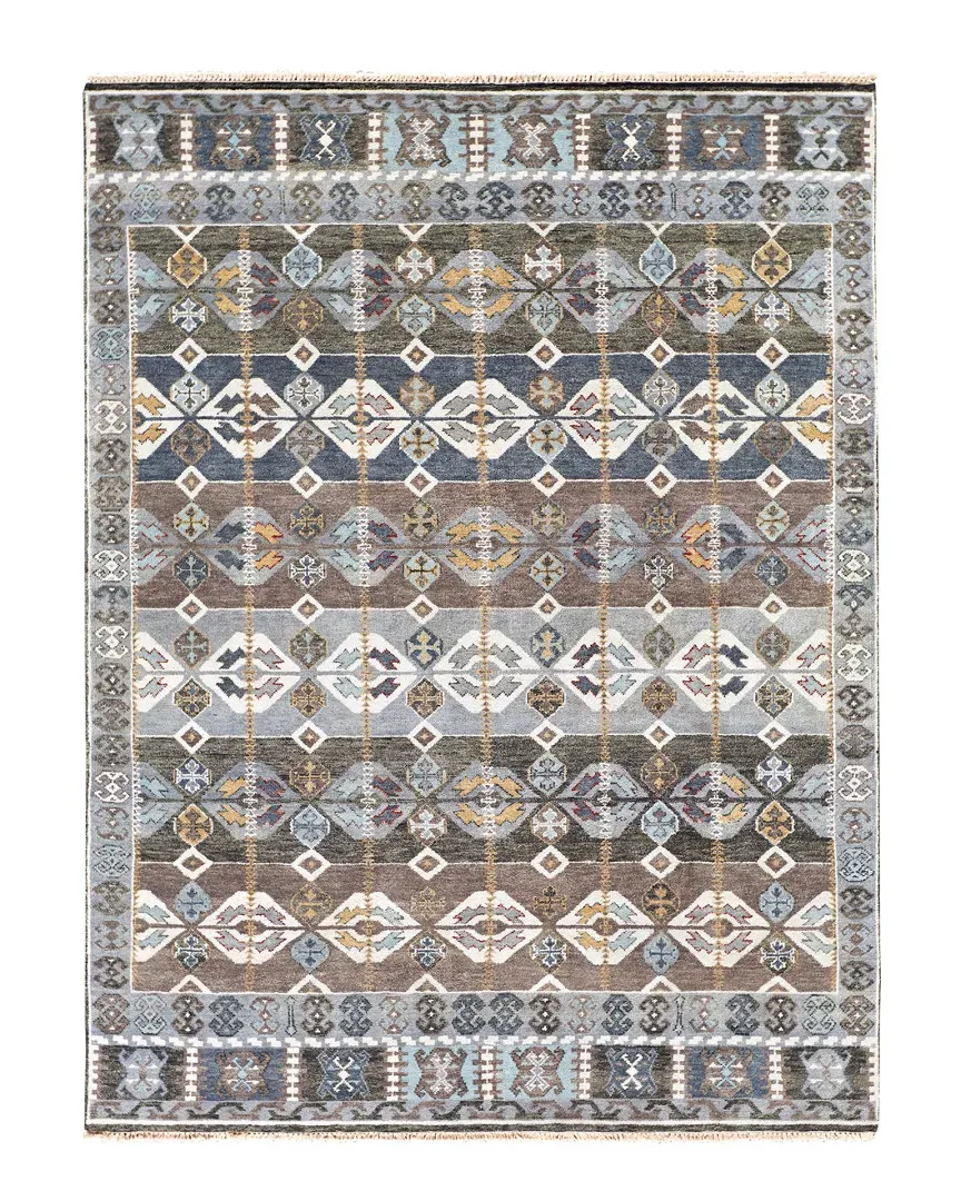 Ashi Hand-Made Rug - Steel, Wool
