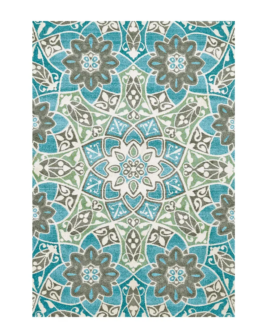 Gara Rug - Aqua, Polypropylene image