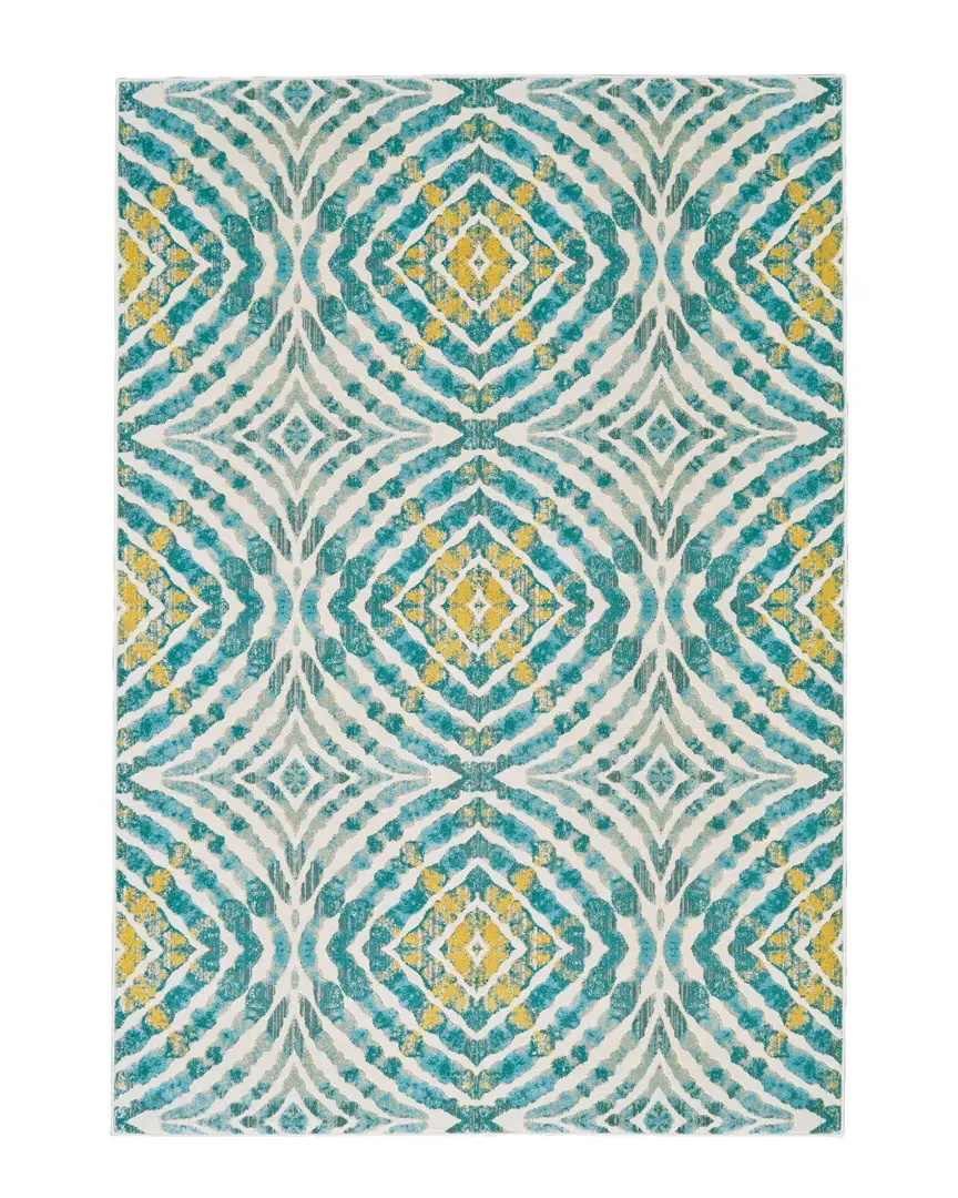 Keaton Rug - Teal, Polypropylene