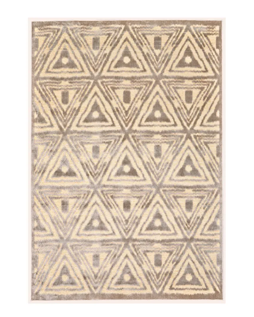 Penelope Rug - Cream and Grey, Viscose image