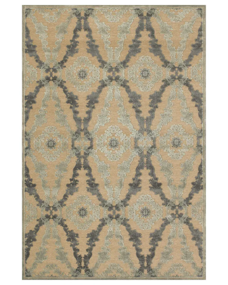 Saphir Rug - Ivory, Art Silk