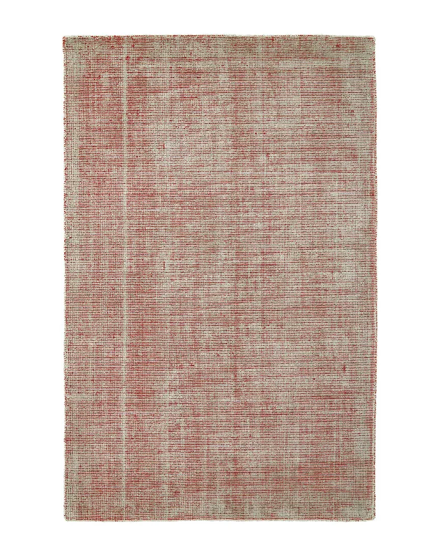 Sarma Hand-Woven Rug - Red, Viscose