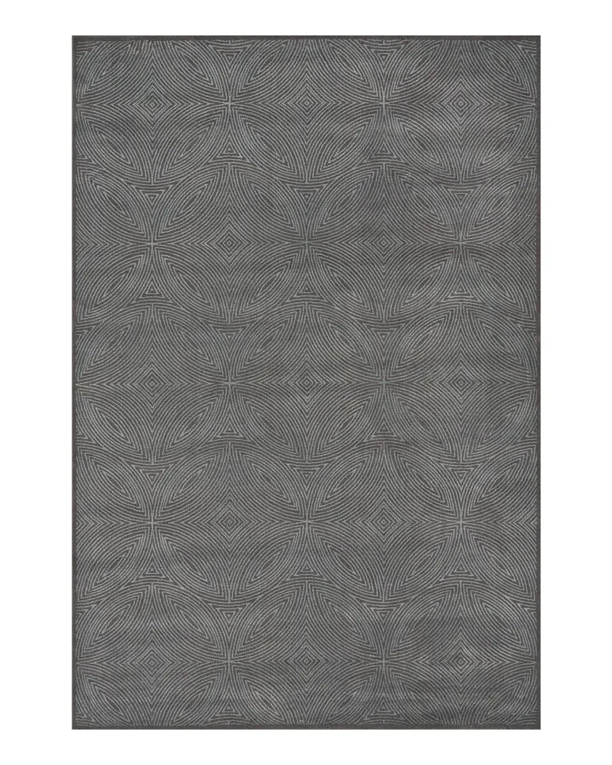 Settat Rug - Dark Grey, Wool