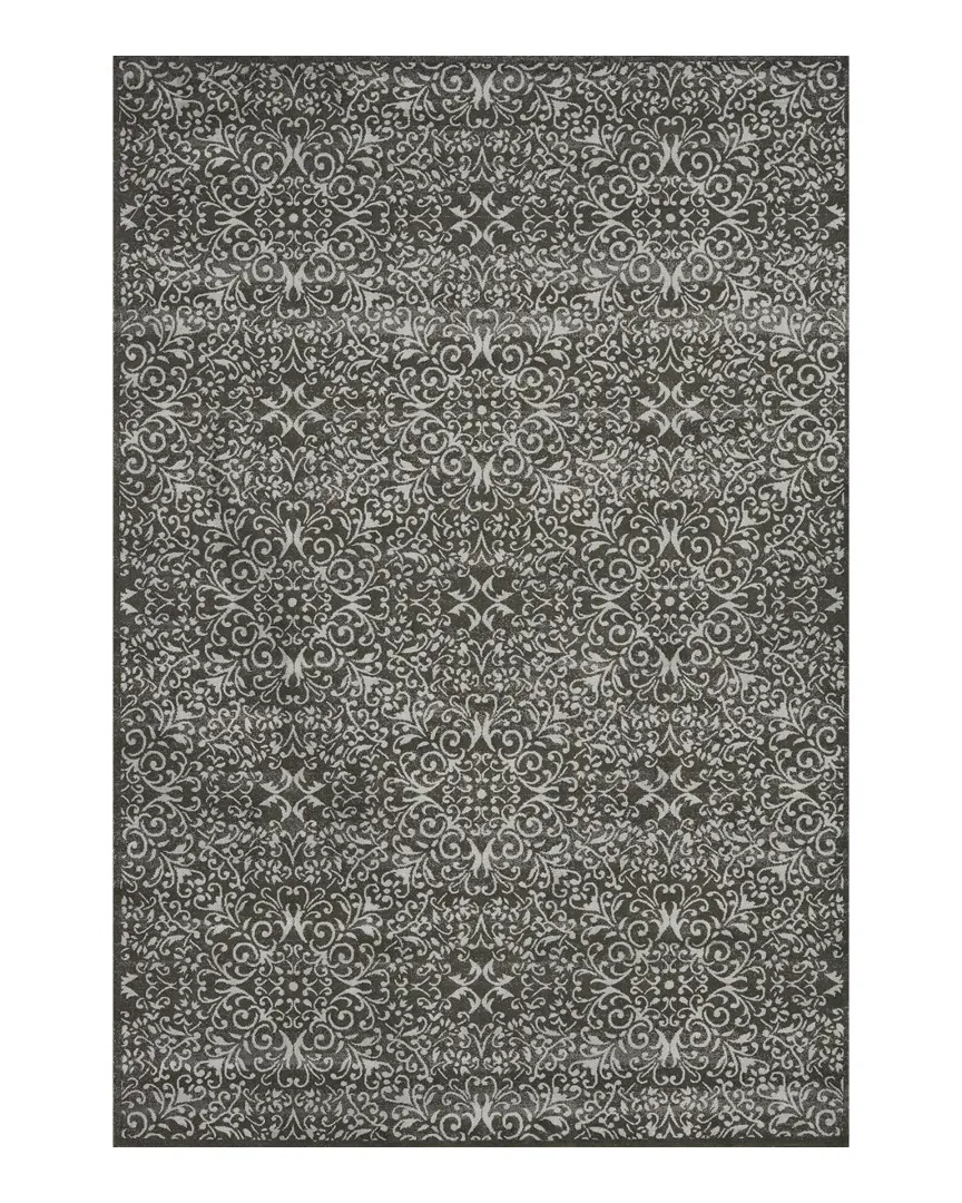 Settat Rug - Dark Grey, Wool