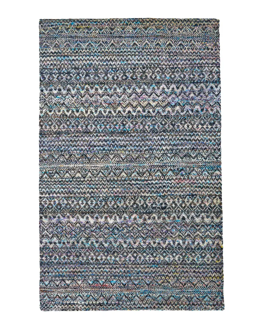 Taran Hand-Knotted Rug - Thundercloud, Viscose