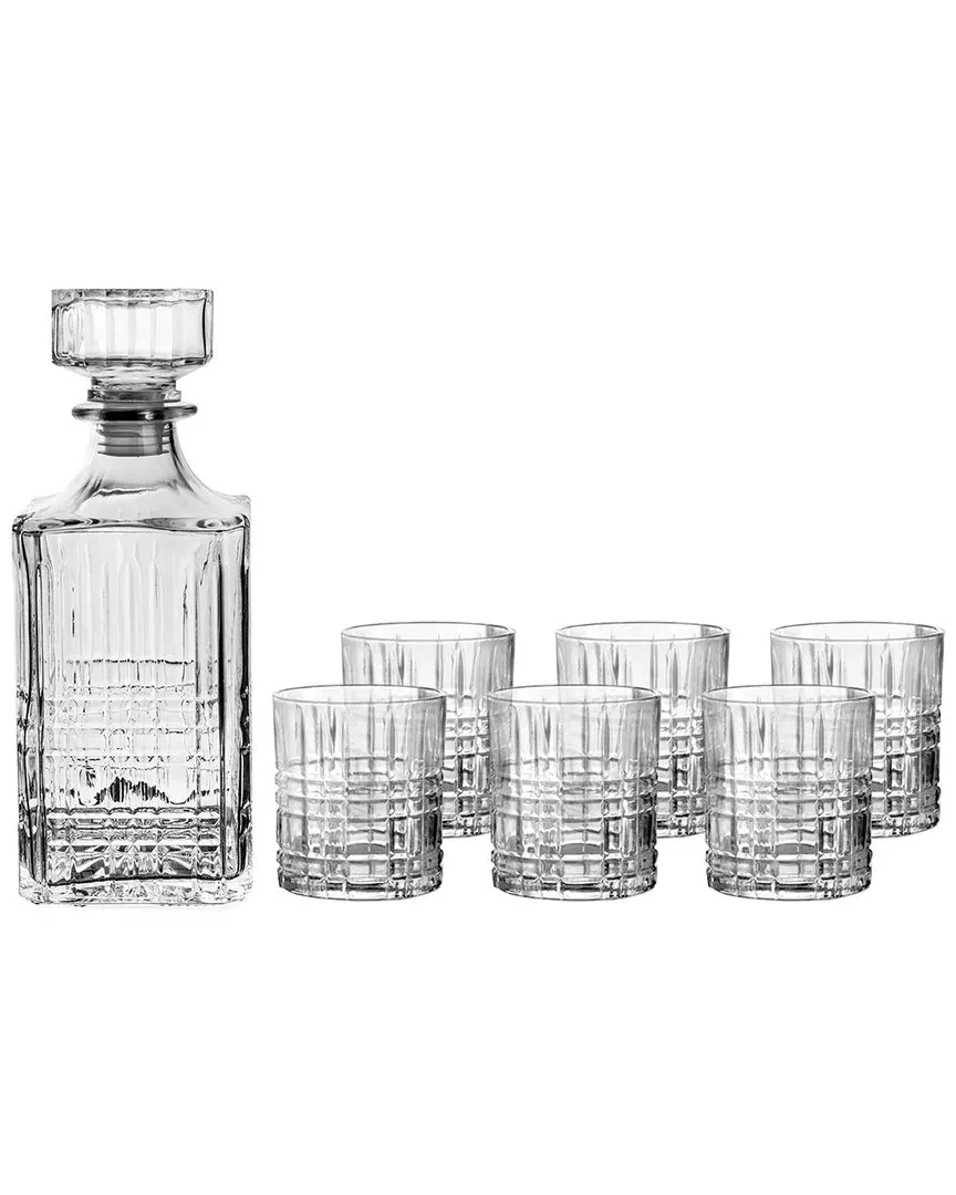 Jay Imports Lexington 7pc Whiskey Glasses & Decanter Set - Clear image