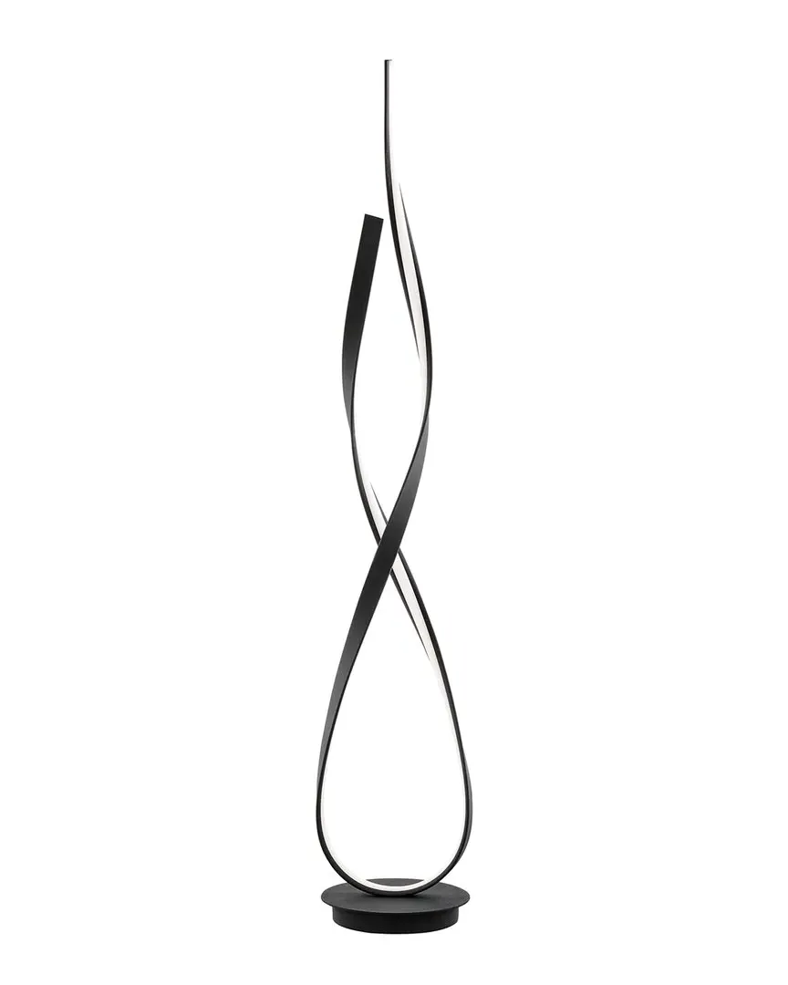 Vienna LED 55in Tall Floor Lamp - Black image