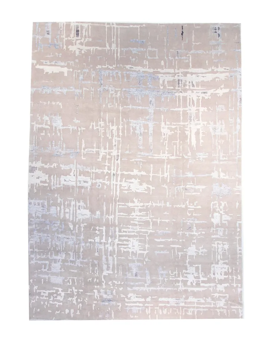 Diamond Wool-Blend Rug - Gray