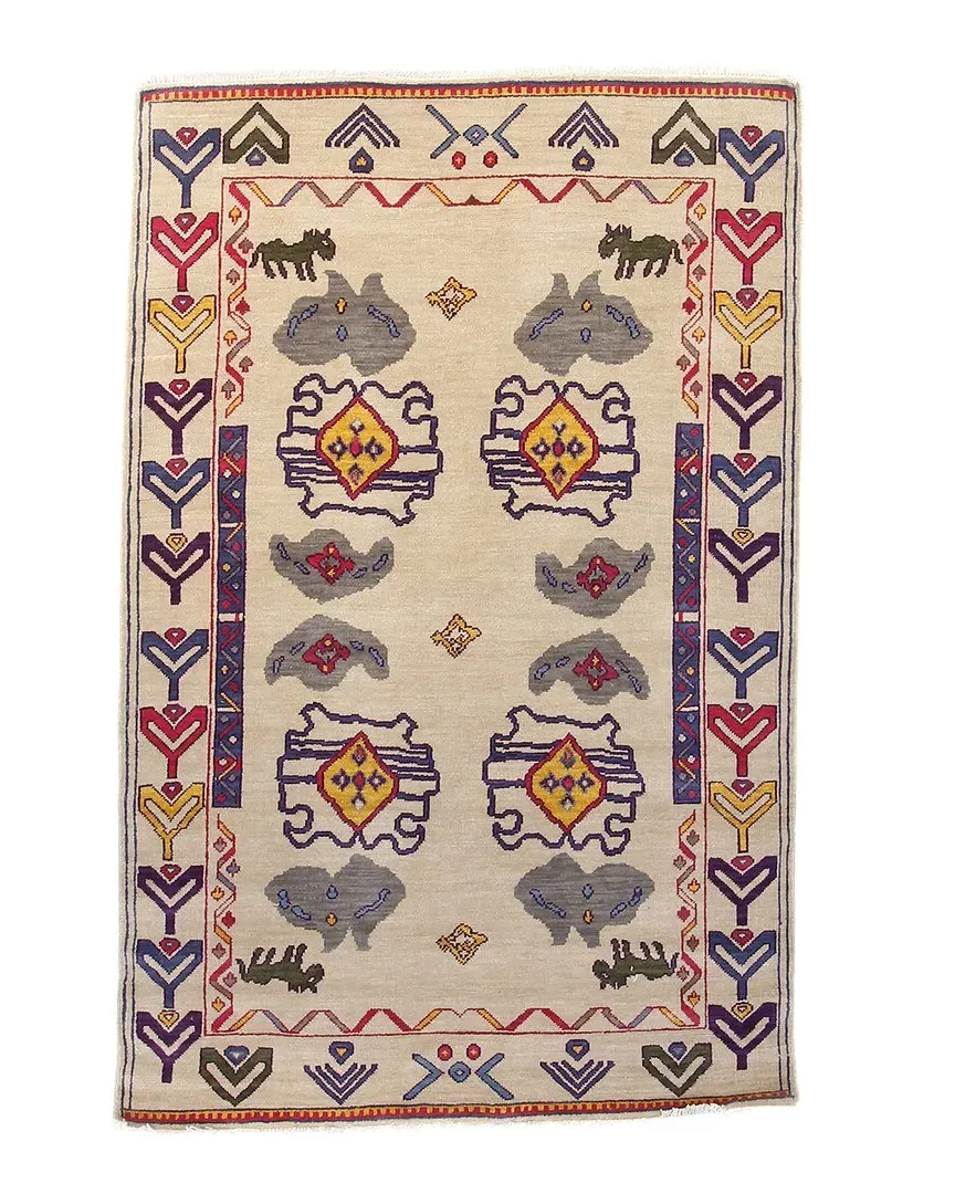 Oliver Wool Rug - Multicolor image