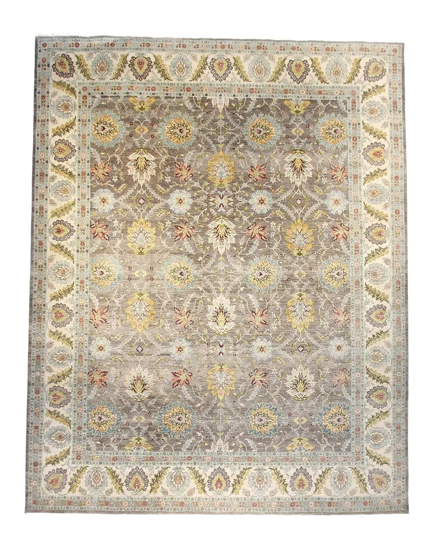 Oushak Wool Rug - Grey