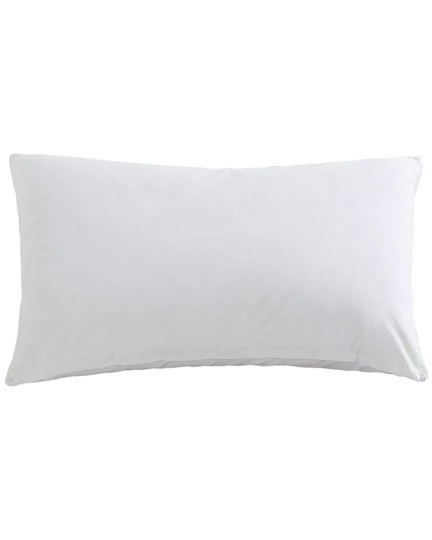 Fleece & Feather Wool Surround Pillow with Feather Core - White image