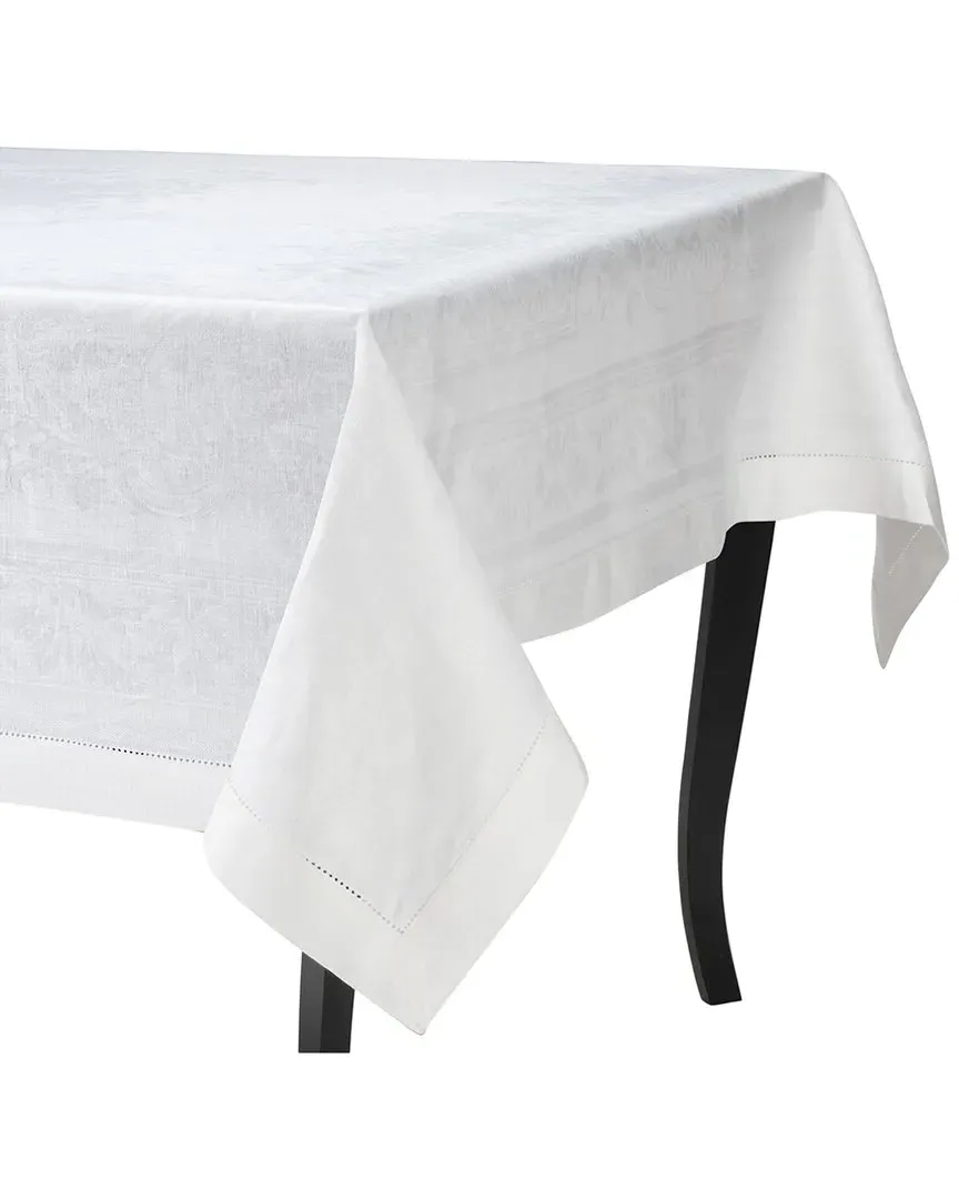 Arboretum Tablecloth - White, Linen image