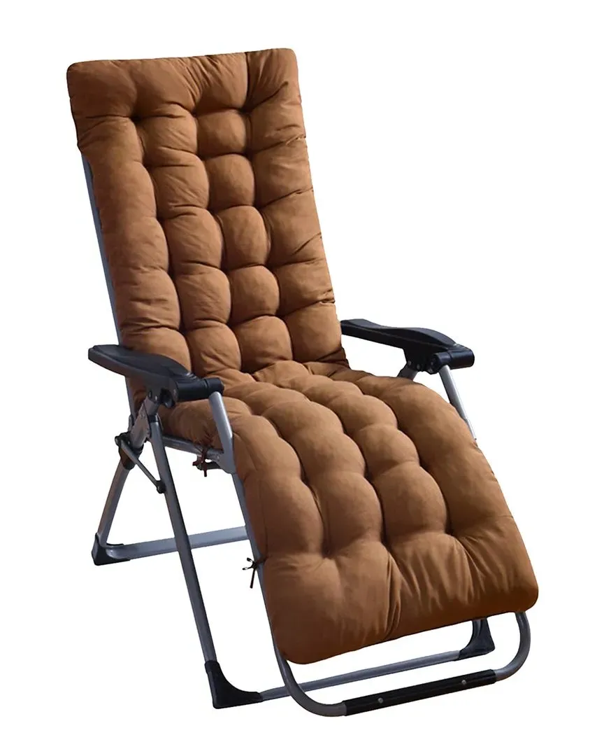 Chaise Lounger Cushion - Coffee, Polyester image