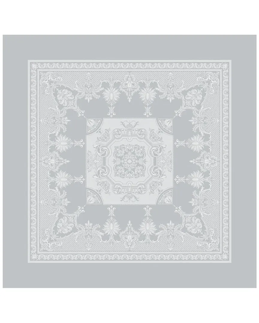 Beauregard Round Tablecloth - Light Grey, Cotton image