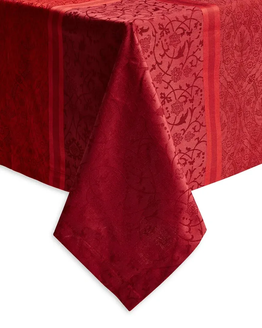 Cassandre Grenat French Tablecloth - Red, Cotton