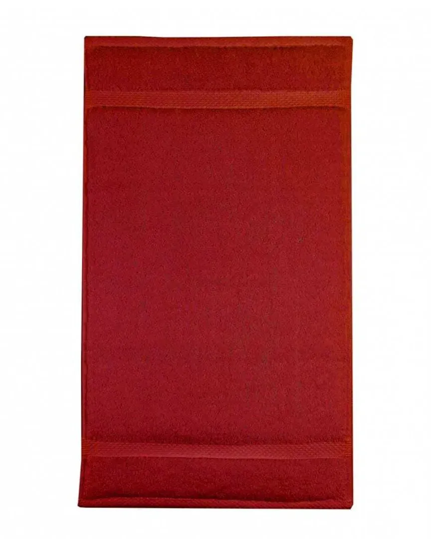 Elea 4pc Guest Towel Set - Cerise image