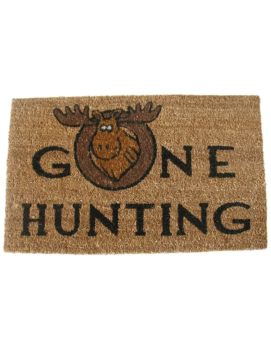 Coir Gone Hunting Doormat - Multicolor