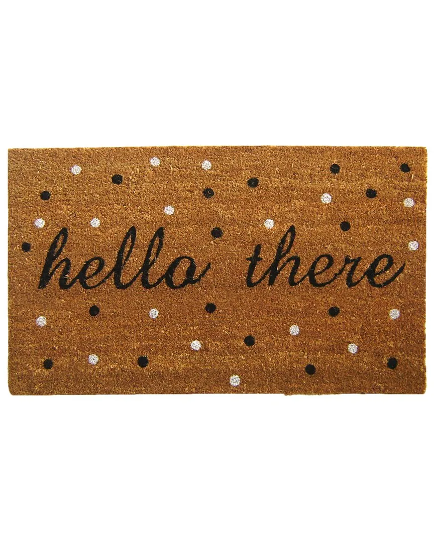 Coir Hello There Doormat - Multicolor