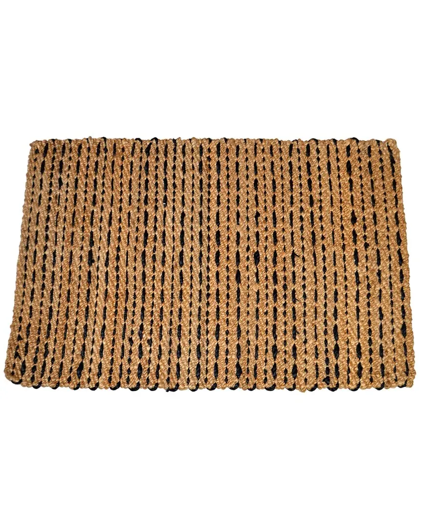 Jute Hand Spun Rug - Black, Jute image