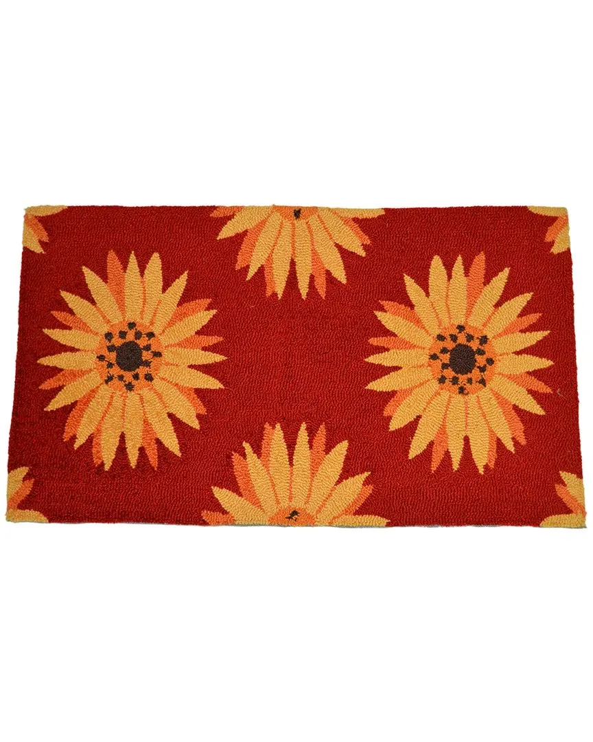 Sunflower Comfort Kitchen Rug - Polyester