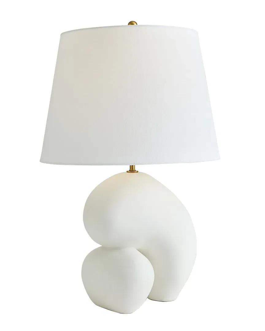 Ashley Childers Muse Lamp - Matte White, Ceramic