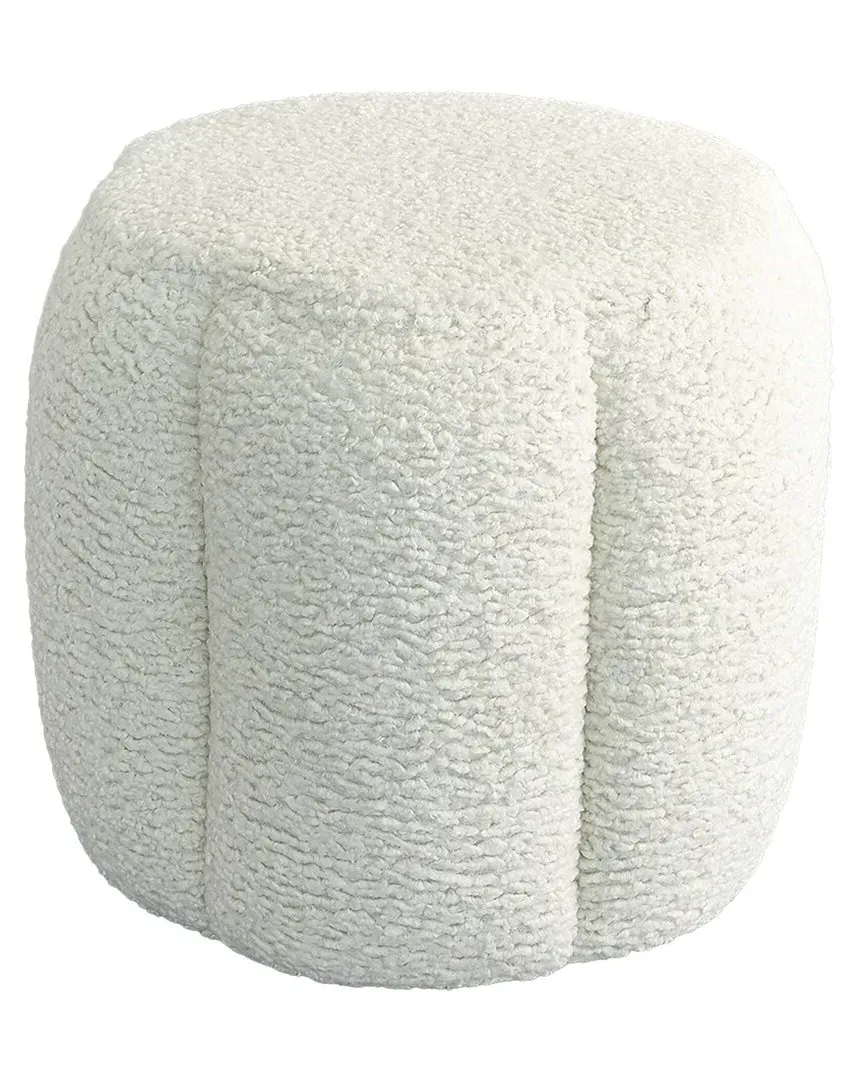 Ashley Childers Tuffet Ottoman - Beige, Polyester