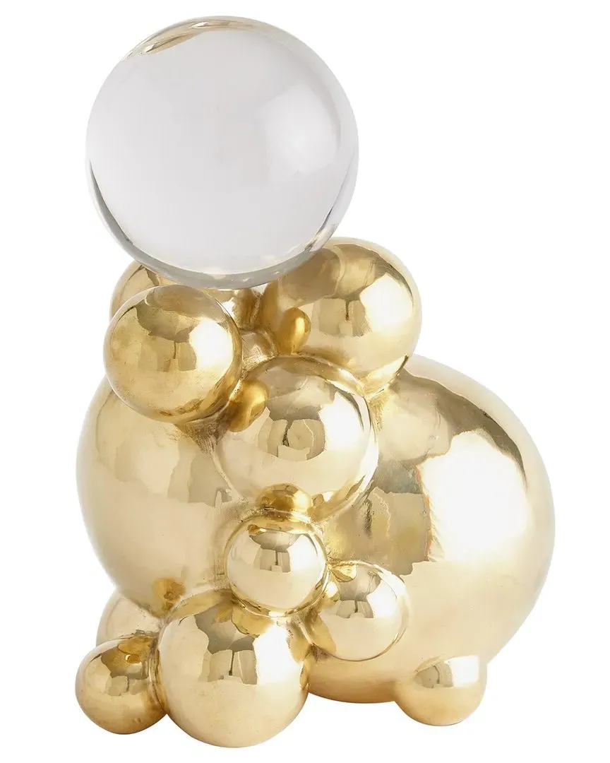 Bubble Orb Holder - Brass image