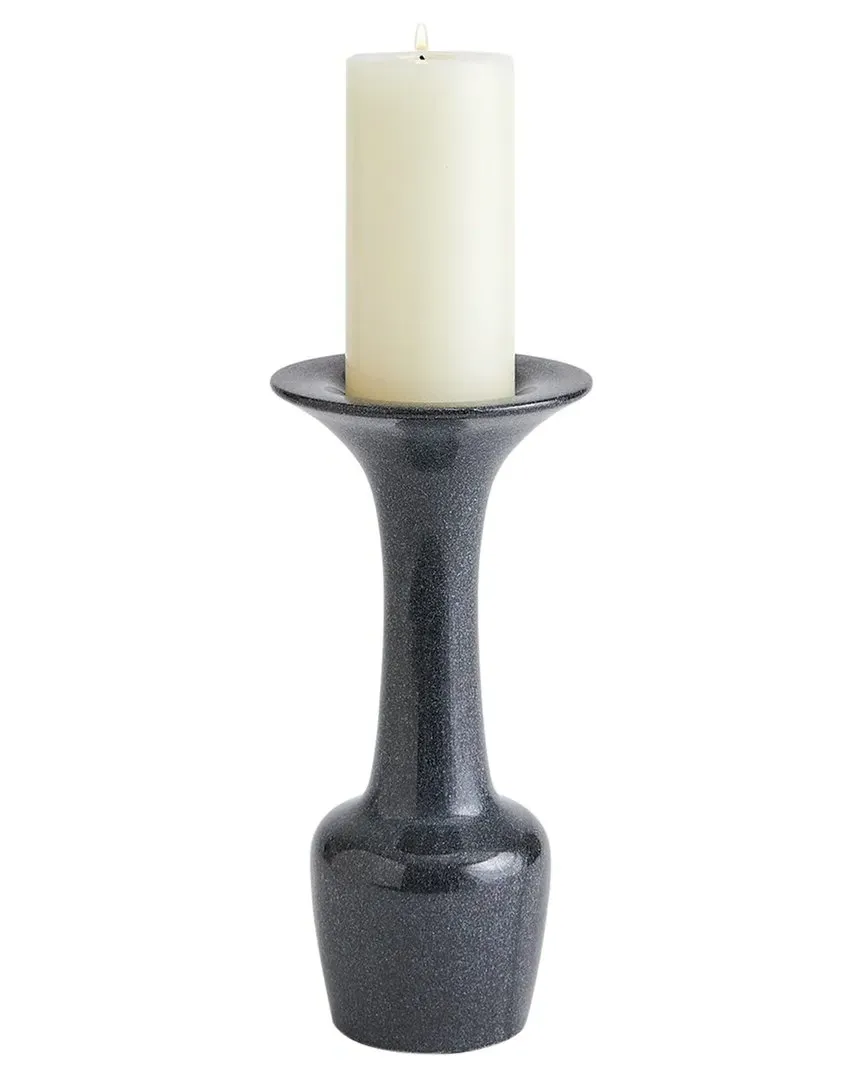 Calyx Candle Holder - Black, Marble image