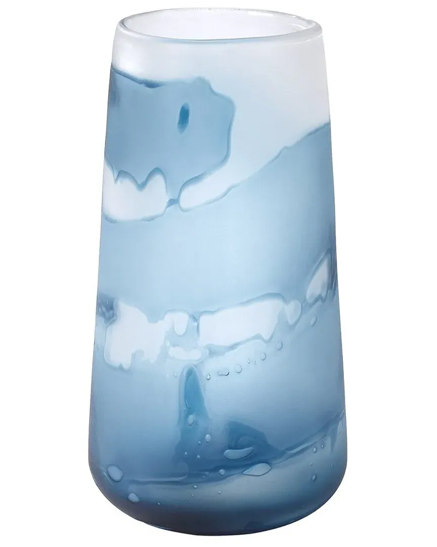 Glacier Vase - Blue, Art Glass image