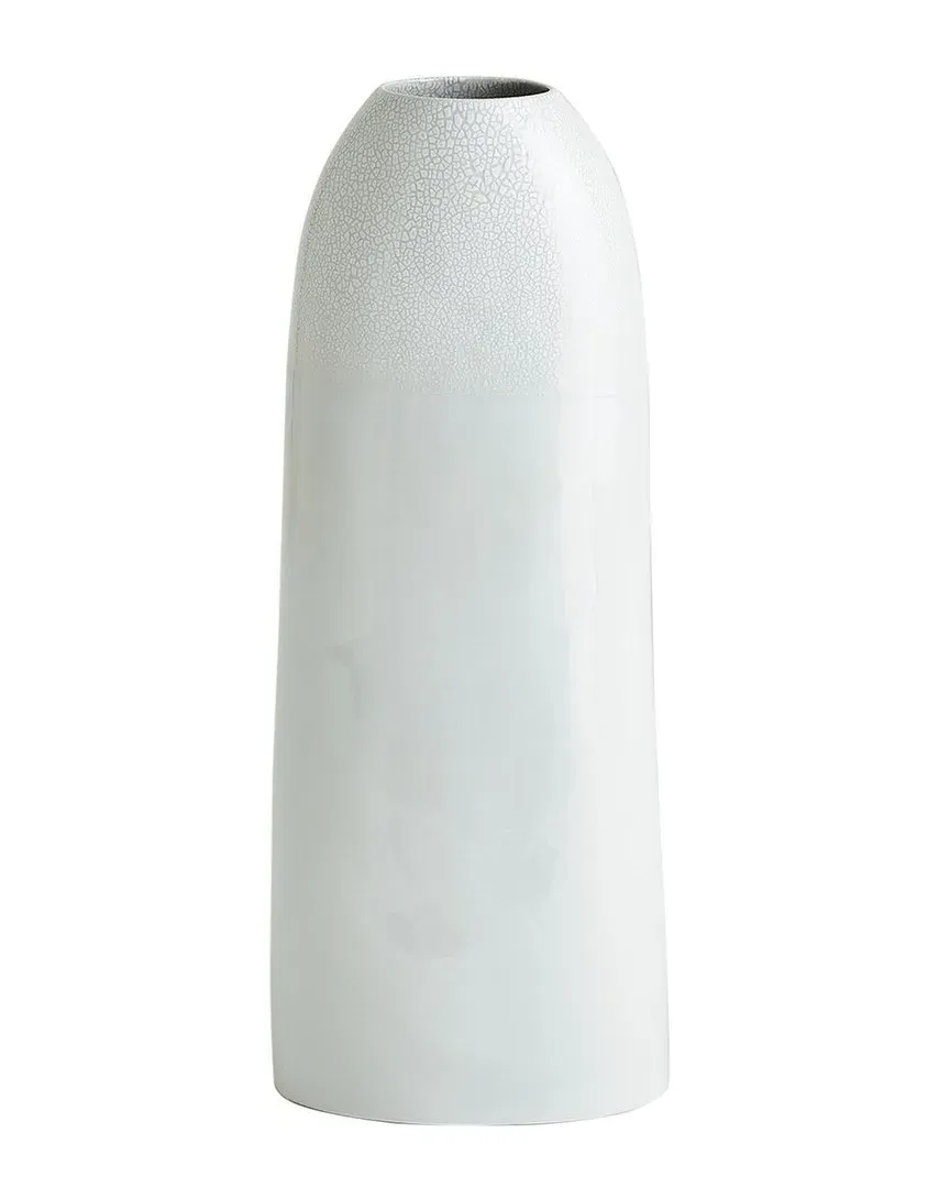 Global Views Small Terra Vase - White, Porcelain image