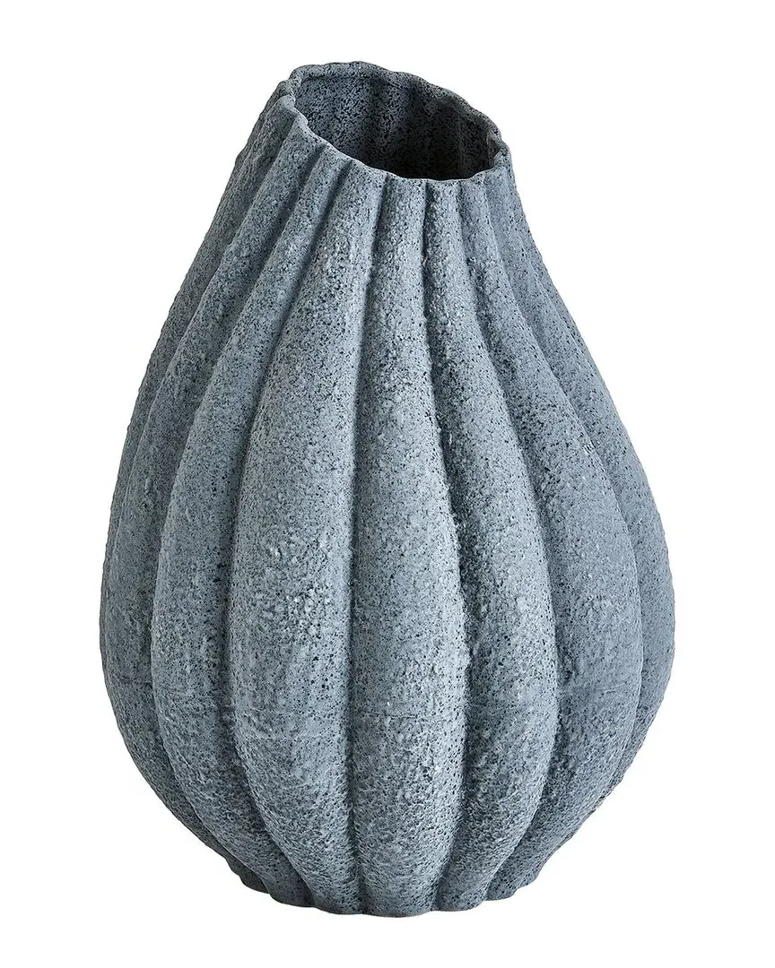 Glow Large Vase - Black, Earthenware image