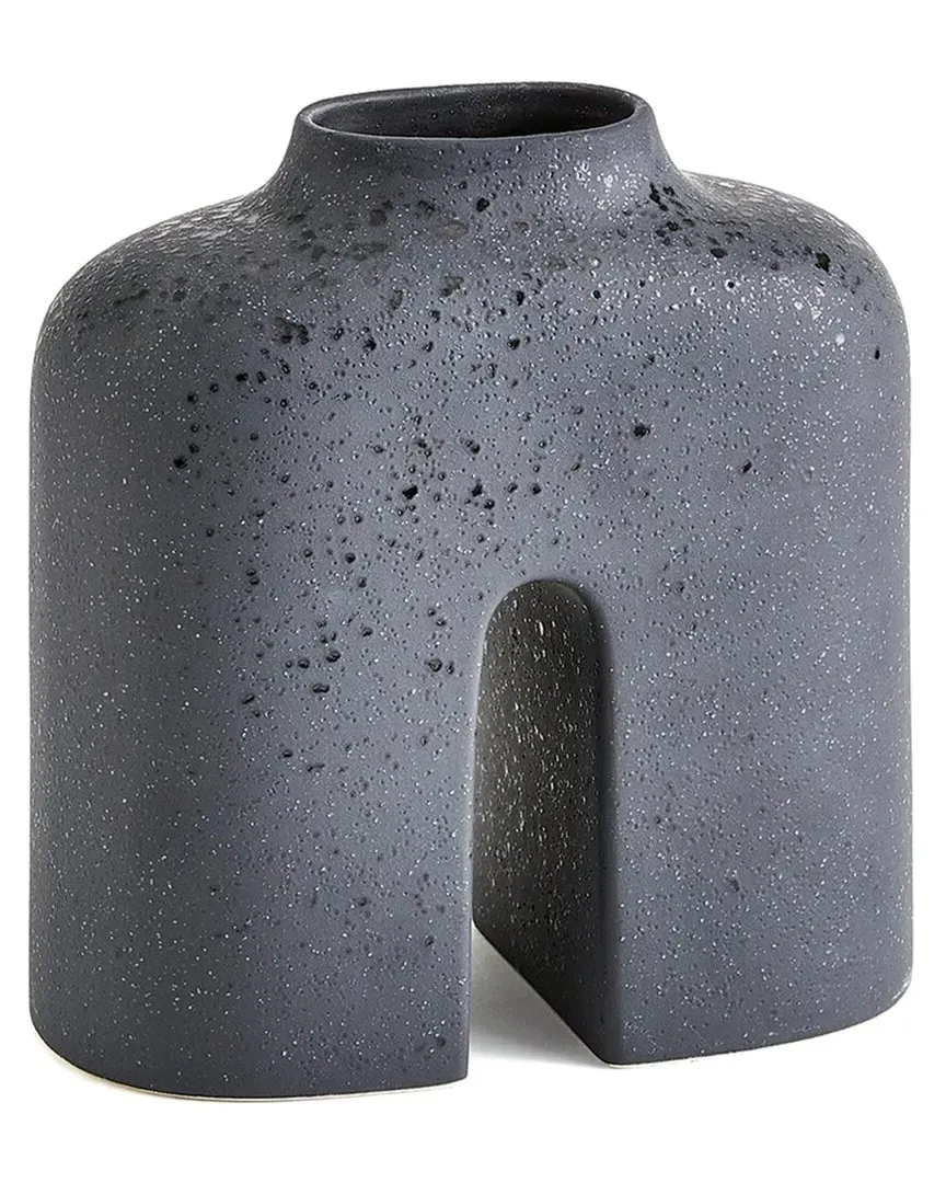 Guardian Small Vase - Black, Earthenware image
