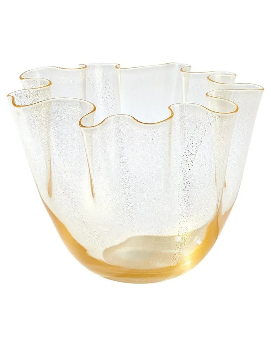 Handkerchief Vase - Gold, Glass