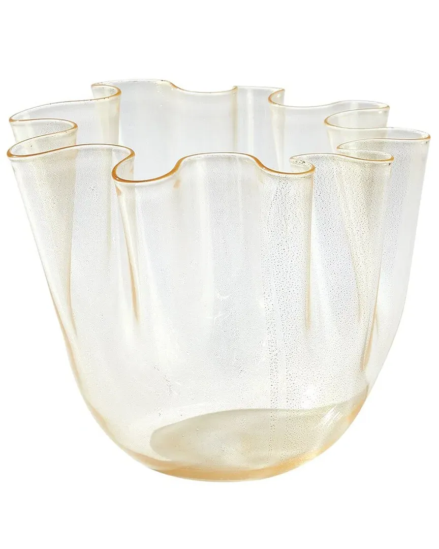 Handkerchief Vase - Gold, Glass