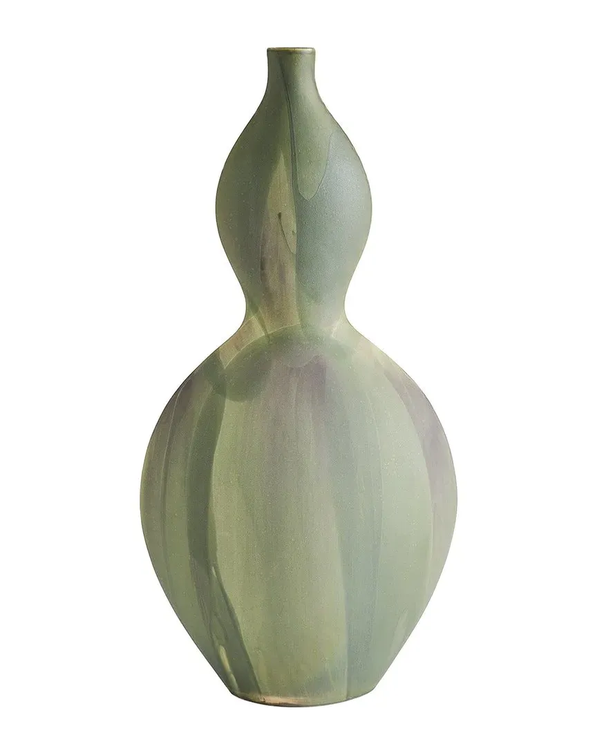 Helios Large Vase - Green, Ceramic image