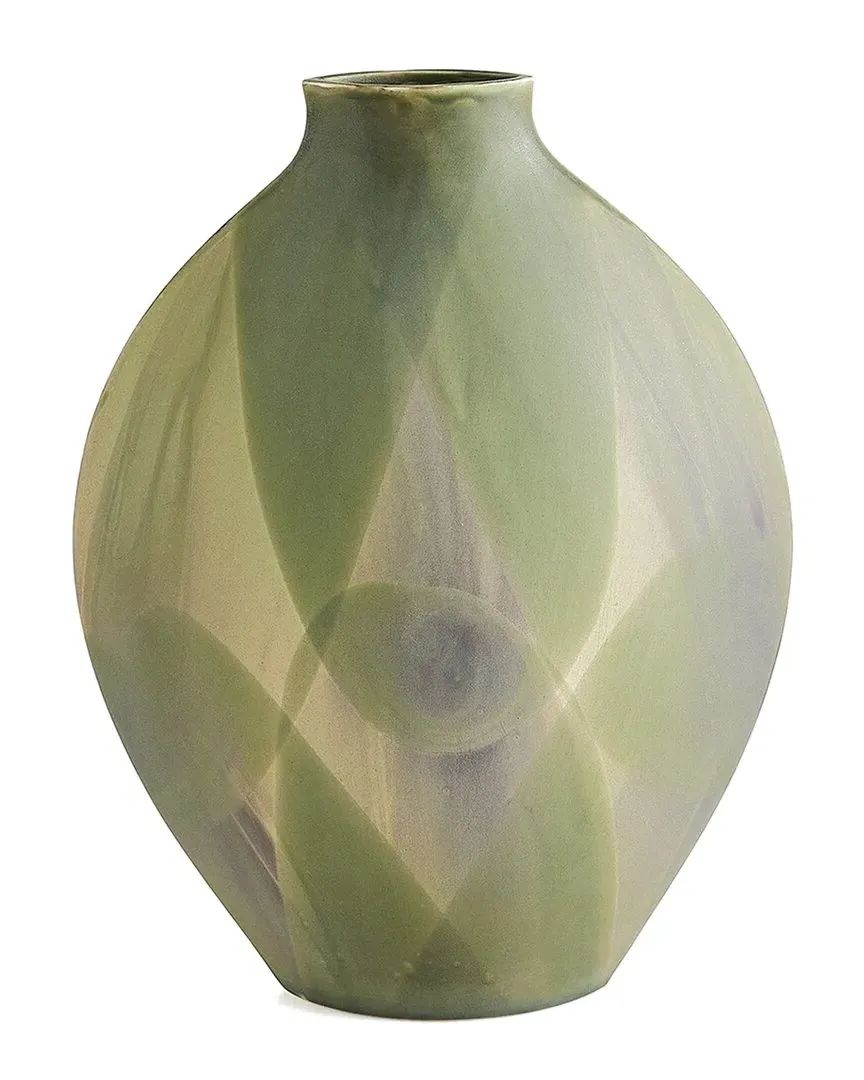 Helios Small Vase - Green, Ceramic image